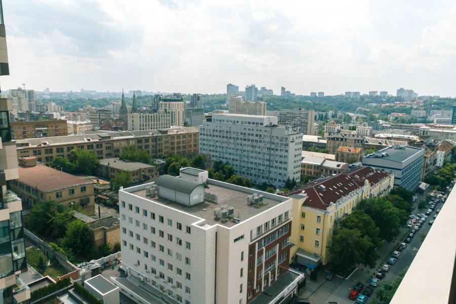 Квартира На Улице Деловая Kiev Eksteriør billede